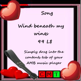 Second Life Marketplace - Song Wind beneath my wings
